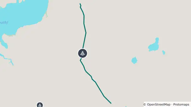 Map of Muloorina Rd - Marree To Muloorina — 4wd and nearby items