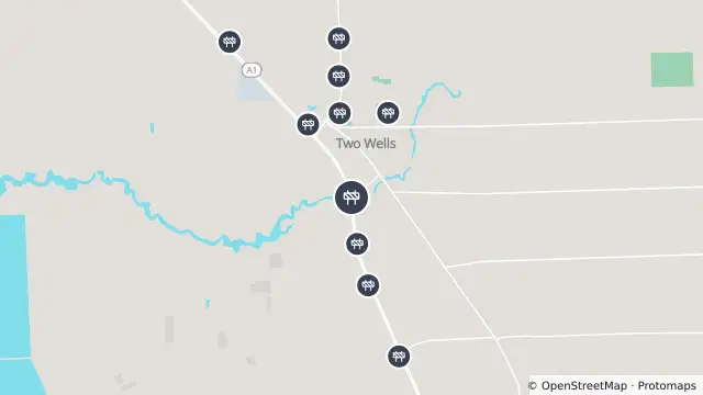 Map of Mowing — Port Wakefield Highway, Two Wells and nearby items