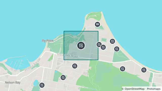 Map of Planned Power Outage — Nelson Bay and nearby items