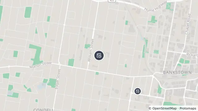 Map of Planned Power Outage — Bankstown and nearby items