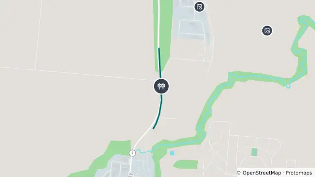 Map of Roadworks — Kennedy Highway — Atherton and nearby items