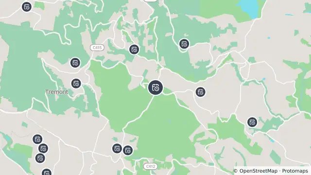 Map of Planned Power Outage — Kallista And Surrounds and nearby items