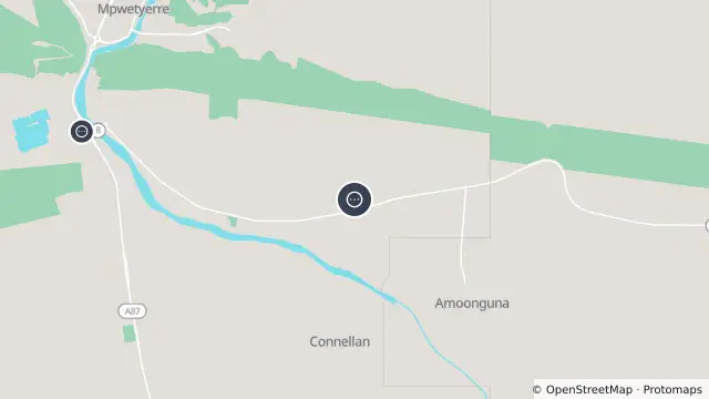 Map of Permit Burn — Heenan Rd, Ross and nearby items