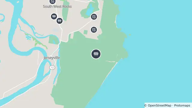 Map of Scheduled Roadwork — Lighthouse Road, Arakoon and nearby items