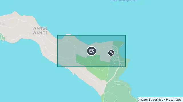 Map of Planned Power Outage — Wangi Wangi and nearby items
