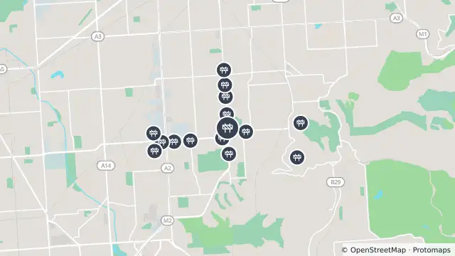 Map of Mowing — Goodwood Road, Colonel Light Gardens and nearby items