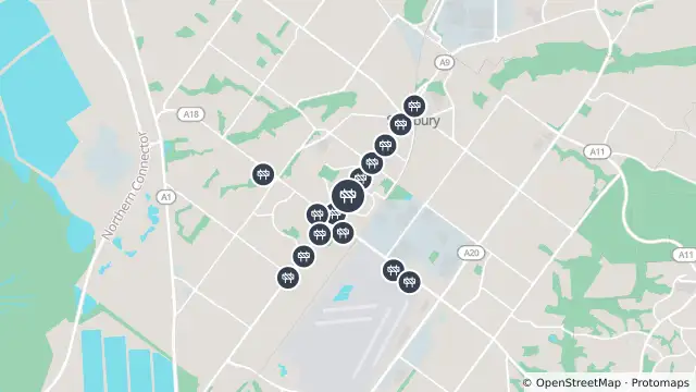 Map of Tree Pruning — Salisbury Highway, Salisbury Downs and nearby items