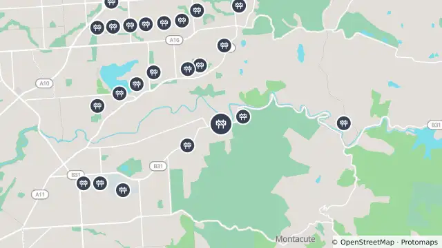 Map of Construction — Gorge Road, Athelstone and nearby items