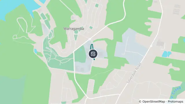 Map of Planned Power Outage — Warragamba and nearby items