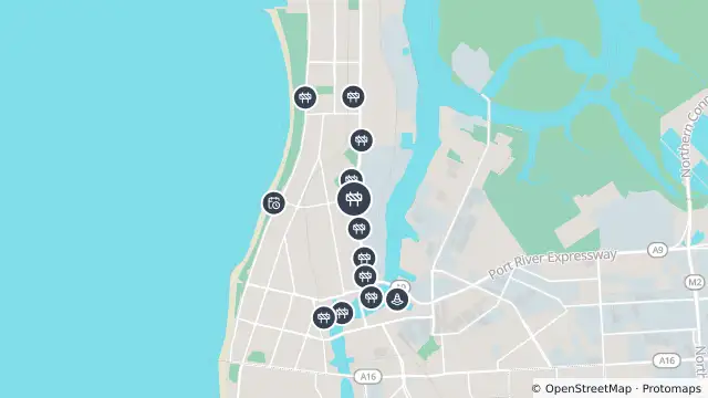 Map of Mowing — Victoria Road, Largs Bay and nearby items