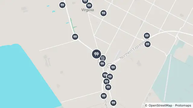 Map of Bitumen — Port Wakefield Highway, Lower Light and nearby items