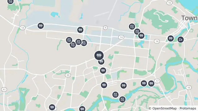 Map of Roadworks — Dalrymple Road — Heatley and nearby items