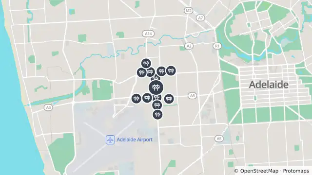 Map of Hauling — Marion Road, Torrensville and nearby items