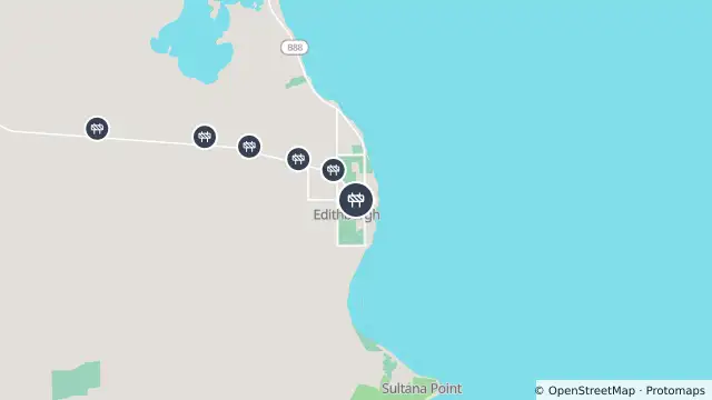 Map of Spray Sealing/ Asphalt Works — Yorketown Road, Edithburgh and nearby items