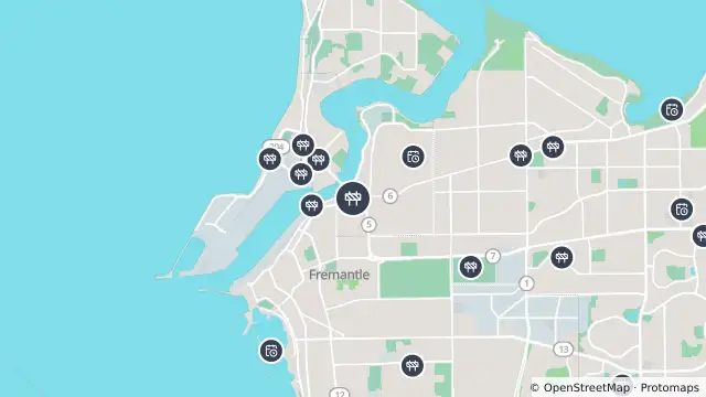 Map of Canning Hwy Between Queen Victoria St And Stirling Hwy - Upgrades 24 Hours and nearby items