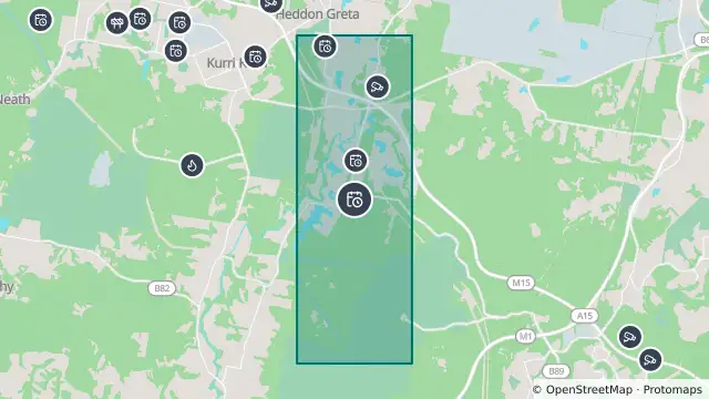 Map of Planned Power Outage — Buchanan, Kurri Kurri, Mulbring, Richmond Vale and nearby items