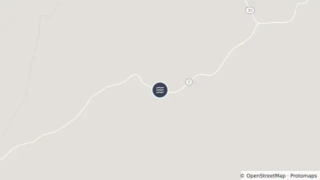 Map of Flooding — Texas Road — Pikes Creek and nearby items