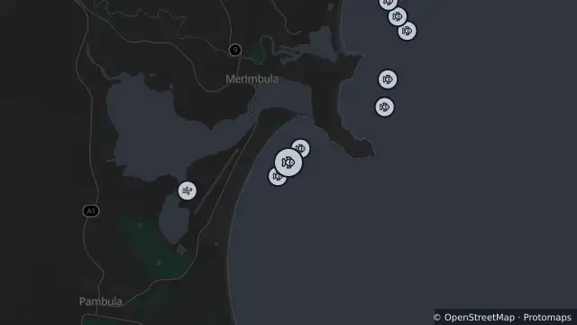 Map of Smart Drumline Location — Merimbula and nearby items