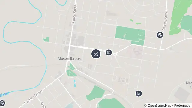 Map of Planned Power Outage — Muswellbrook and nearby items