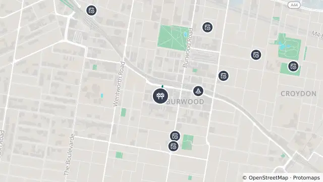 Map of Scheduled Roadwork — Wynne Avenue, Burwood and nearby items