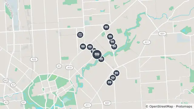 Map of Sign Installation — Ascot Avenue, Vale Park and nearby items