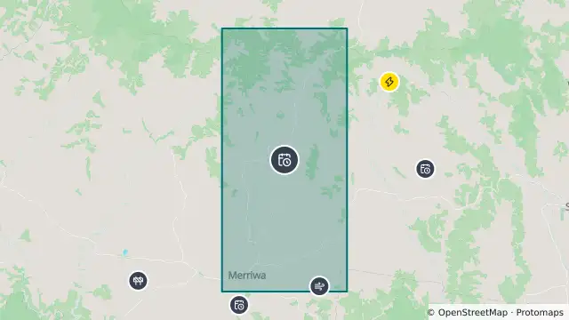 Map of Planned Power Outage — Bunnan, Merriwa and nearby items