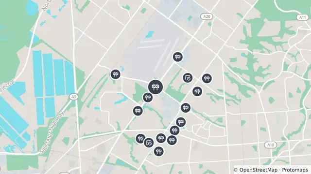 Map of Traffic Management — Main North Road, Para Hills West and nearby items