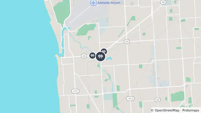 Map of Mowing — Morphett Road, Glenelg East and nearby items