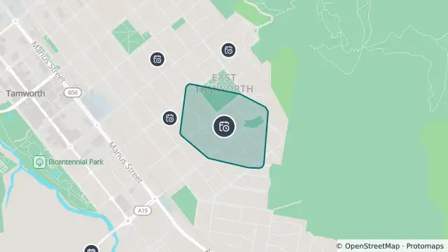Map of Planned Power Outage — Incd-137920-R and nearby items