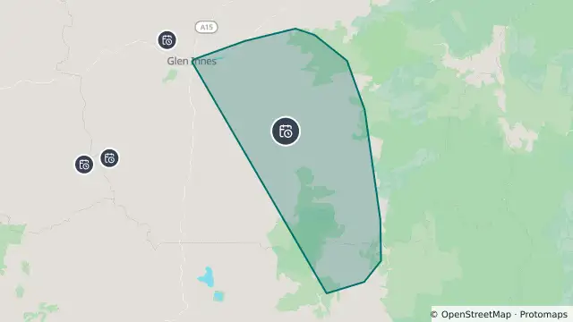 Map of Planned Power Outage — Incd-137287-R and nearby items