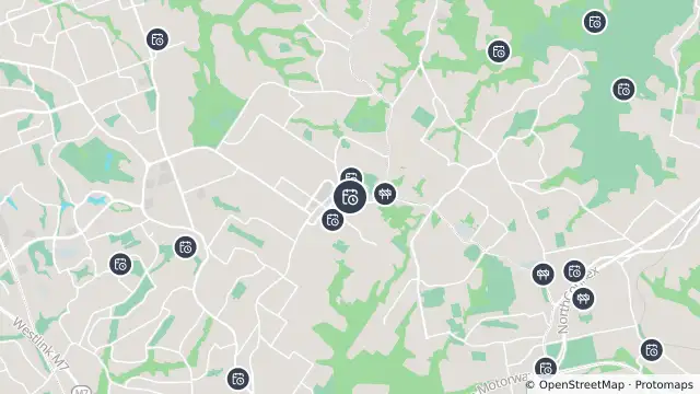 Map of Planned Power Outage — Castle Hill and nearby items