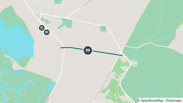 Map of Scheduled Roadwork Pitt Town Bypass — Glebe Road, Pitt Town and nearby items