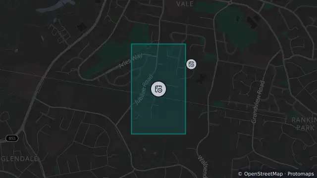 Map of Planned Power Outage — Elermore Vale, Glendale, Wallsend and nearby items