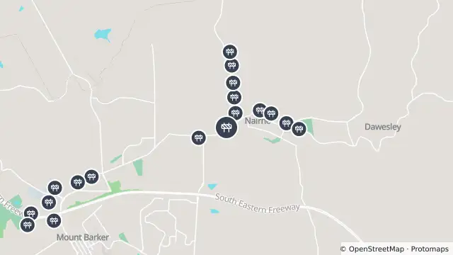 Map of Asphalt Works — Old Princes Highway, Nairne and nearby items