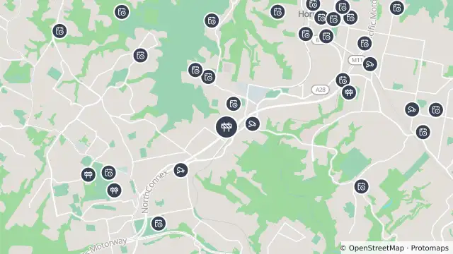 Map of Scheduled Roadwork — Lovett Street, Thornleigh and nearby items