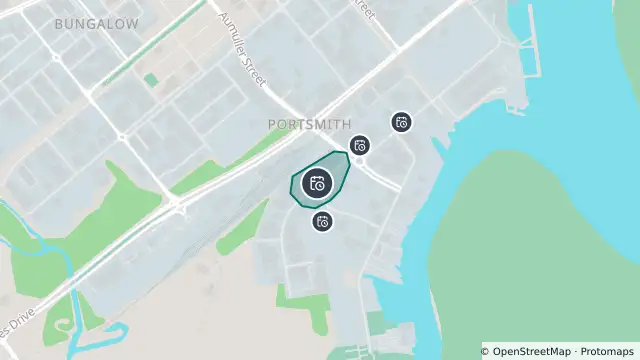Map of Planned Power Outage — Portsmith and nearby items