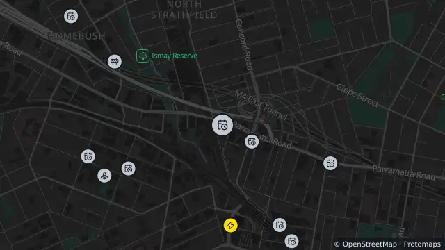 Map of Planned Power Outage — Strathfield and nearby items
