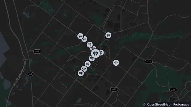 Map of Mowing — Salisbury Highway, Salisbury and nearby items