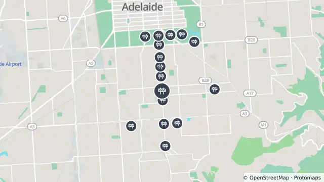 Map of Water Connection — Unley Road, Hyde Park and nearby items