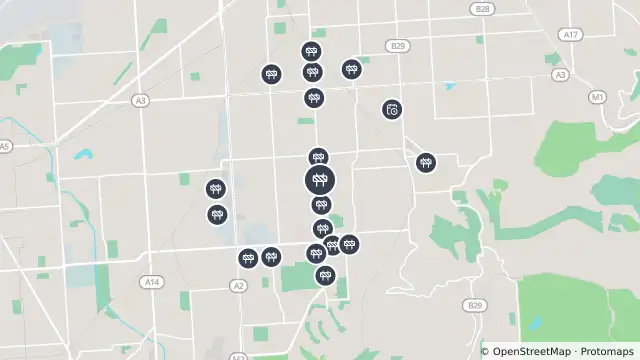 Map of Mowing — Goodwood Road, Colonel Light Gardens and nearby items