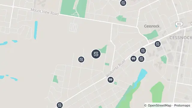 Map of Planned Power Outage — Cessnock and nearby items