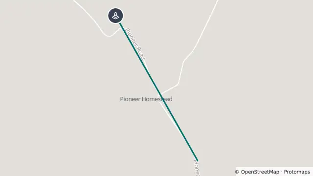 Map of Hazard — Pioneer Clydevale Road / Albro Pioneer Road — Clermont and nearby items