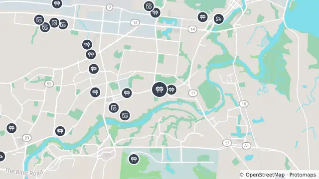 Map of Roadworks — Ross River Road — Mundingburra and nearby items