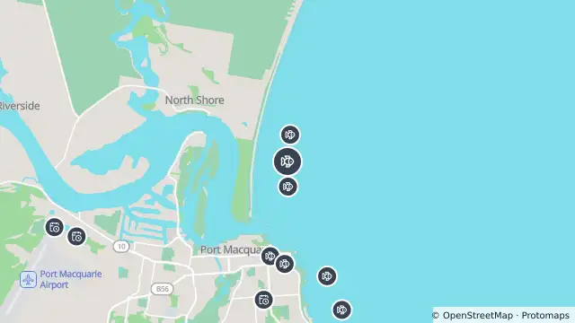 Map of Smart Drumline Location — North Shore and nearby items