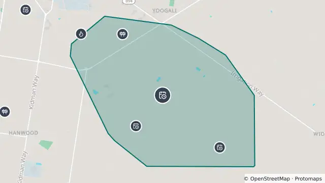 Map of Planned Power Outage — Incd-44068-W and nearby items
