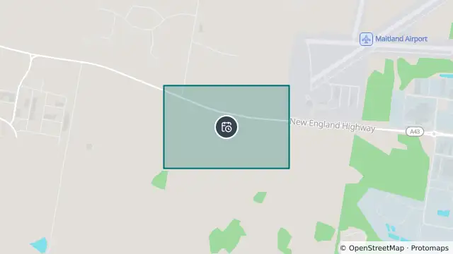 Map of Planned Power Outage — Rutherford, Windella and nearby items
