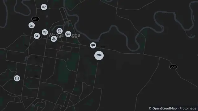 Map of Scheduled Roadwork — Kooringal Road, Wagga Wagga and nearby items