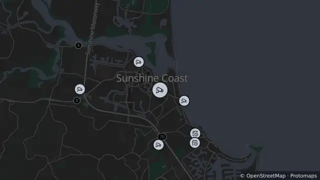 Map of Maroochydore - Aerodrome Rd Northwest Of Third Ave - North and nearby items