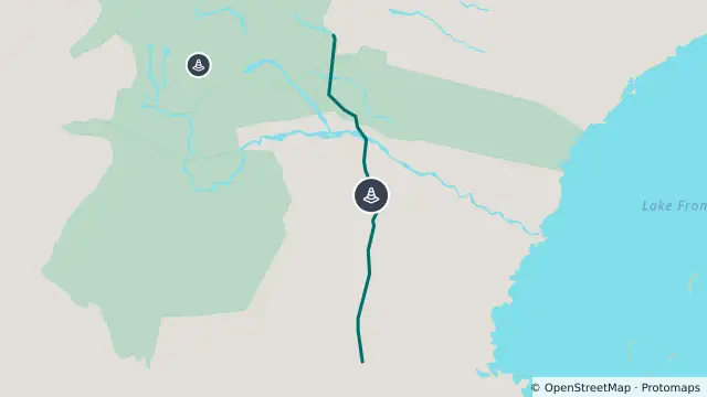 Map of North Flinders Rd - Balcanoona To Tea Tree — 4wd / Hv and nearby items