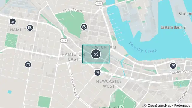 Map of Planned Power Outage — Newcastle West and nearby items